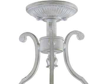 Austen 12.2" Metal LED Semi Flush Mount - JONATHAN Y